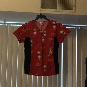 Betty Boop Scrub tops